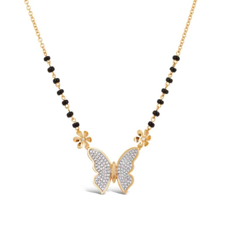 Asha Butterfly Mangalsutra