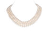 Audrey 3 Strands Pearl Necklace