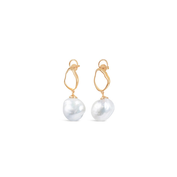 Baroque Queen Gold Earrings