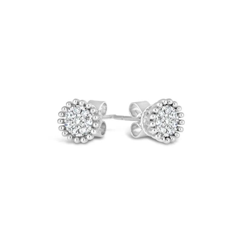 Bling Circle Earrings
