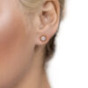 Bling Circle Earrings