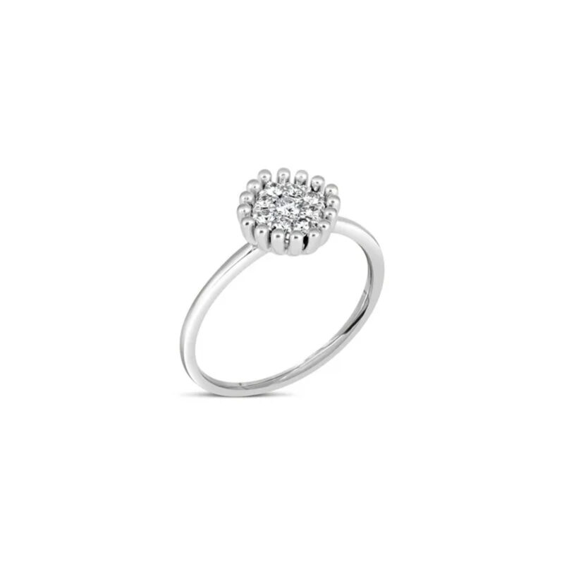 Bling Cushion Ring