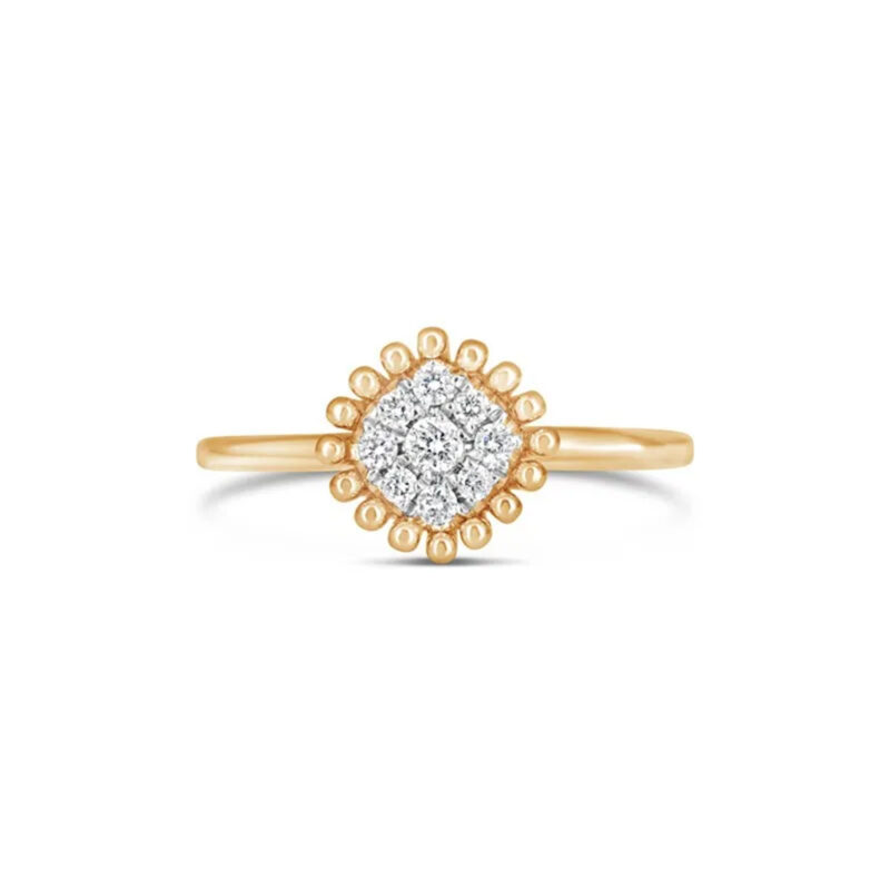 Bling Cushion Ring