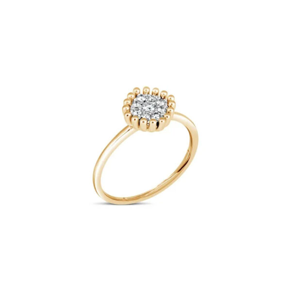 Bling Cushion Ring