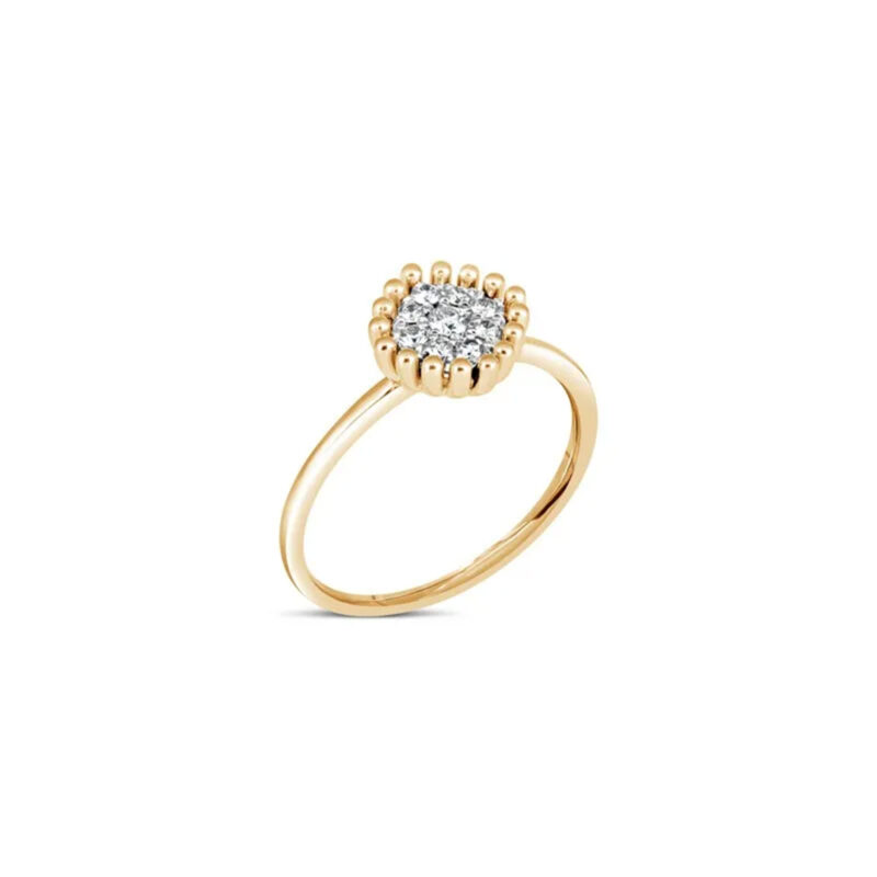 Bling Cushion Ring
