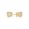 Bling Heart Earrings