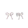 Blushing Bow  Earrings
