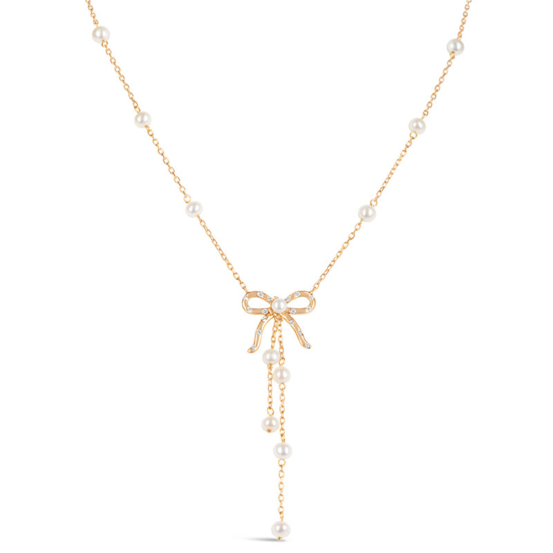 Blushing Bow Flow Necklace