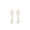 Bubbles Pearl & Diamond Earrings