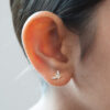 Butterfly Wings Diamond Earrings/ small size Butterfly