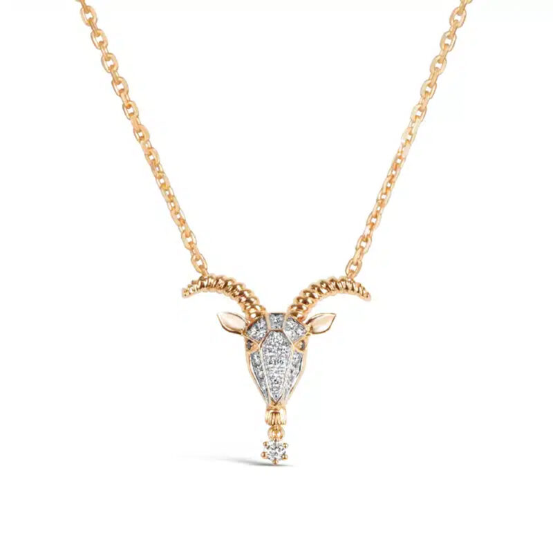 Capricorn Zodiac Necklace