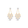 Cascade Pearl Earrings/ 14K