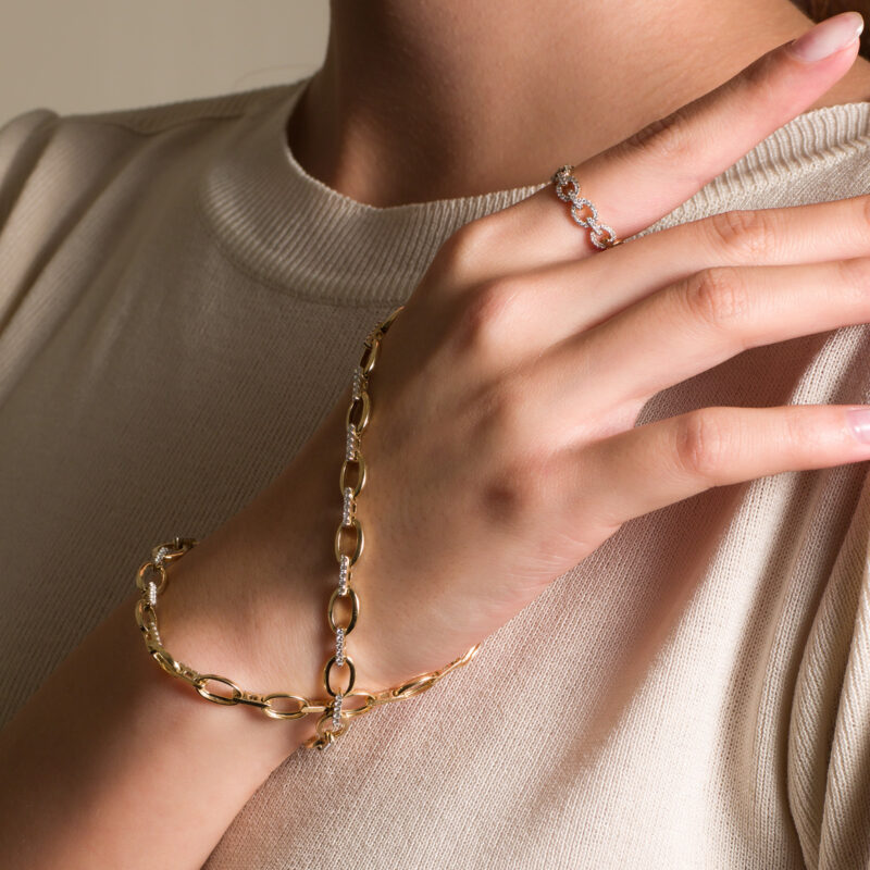 Chain of Love ring
