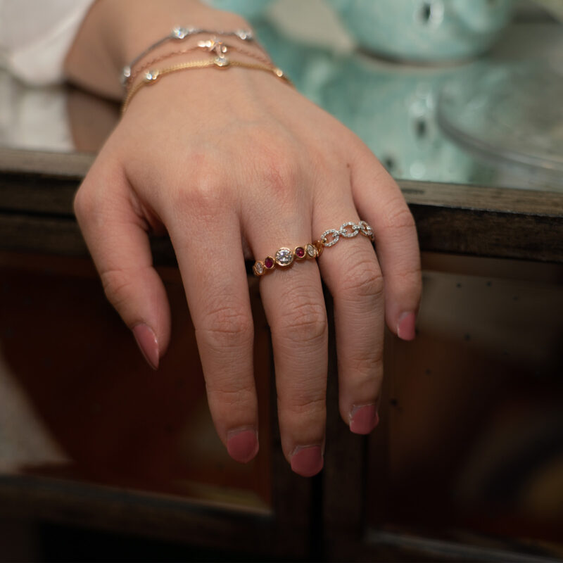 Chain of Love ring