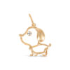 Lunar Zodiac Pendant - Dog