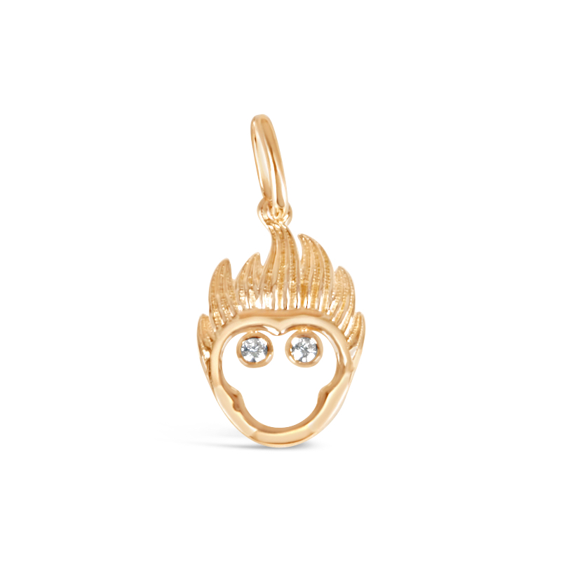 Lunar  Zodiac Pendant - Monkey