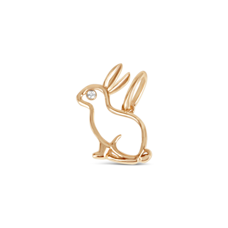 Lunar Zodiac Pendant - Rabbit
