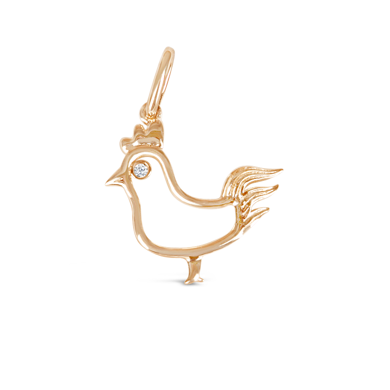 Lunar Zodiac Pendant - Rooster