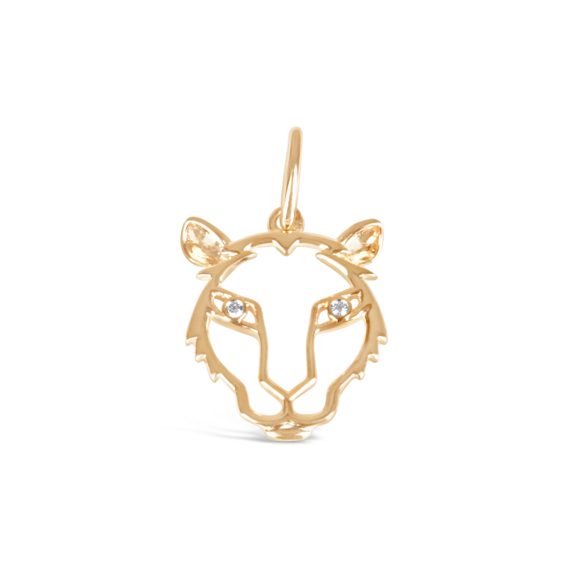 Lunar  Zodiac Pendant - Tiger