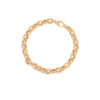 Chunky Chain Link Gold Bracelet (Matte)