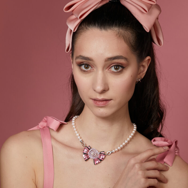 Coquette Dream Necklace/ Brooch