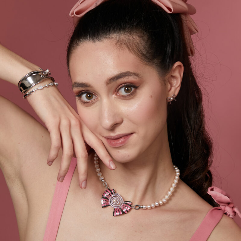 Coquette Dream Necklace/ Brooch