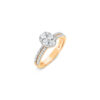 Deana Split Shank Pave Diamond Engagement Ring - Large