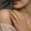 Dee Cushion Diamond Engagement Ring