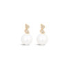 Dew Drop Pearl Diamonds Earrings