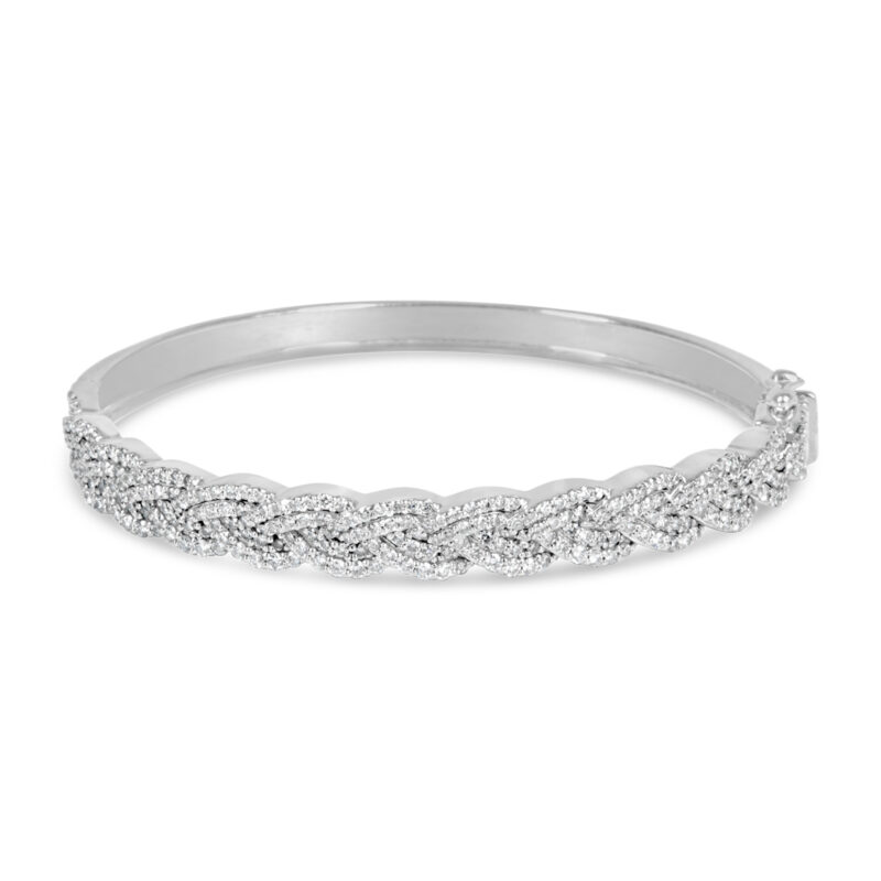 Diamond Braid Bracelet