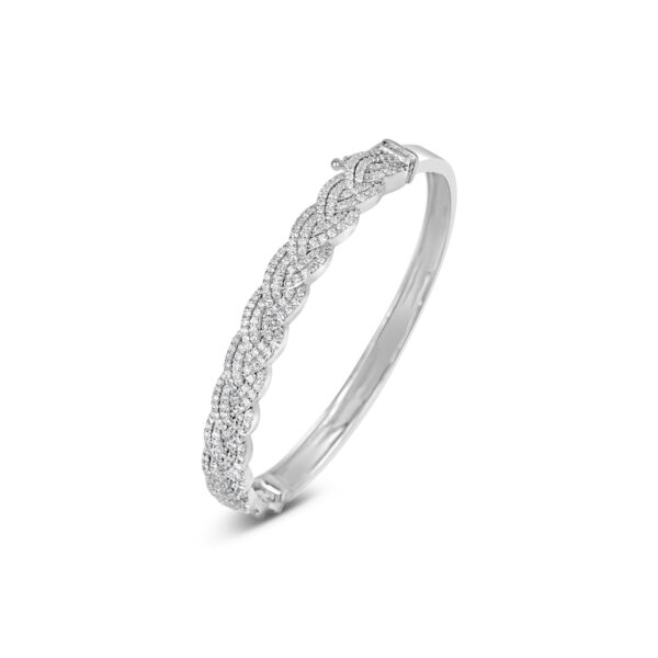 Diamond Braid Bracelet