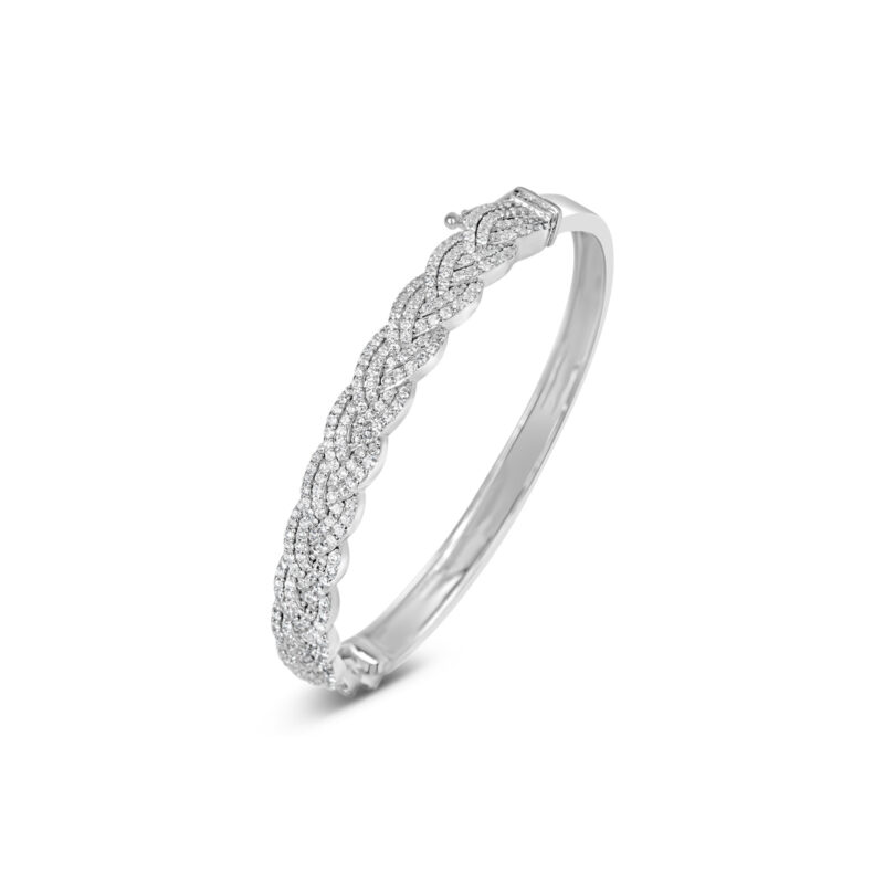 Diamond Braid Bracelet