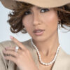 Diana Oval Pearl Necklace