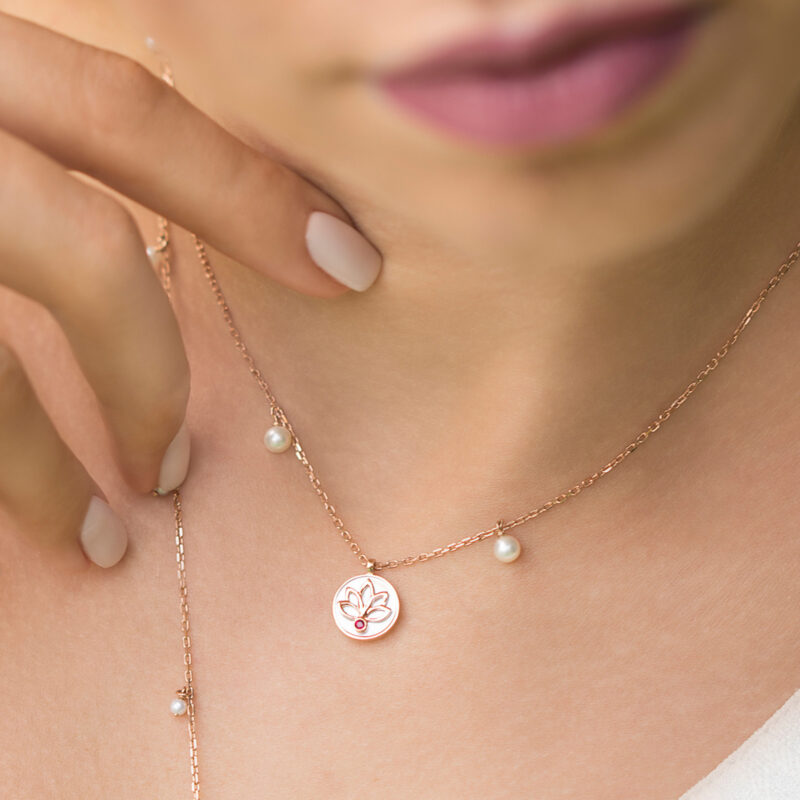 Divine Lotus Necklace
