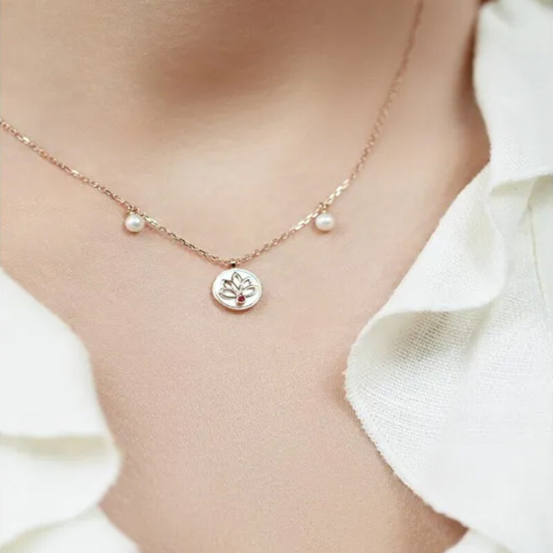Divine Lotus Necklace