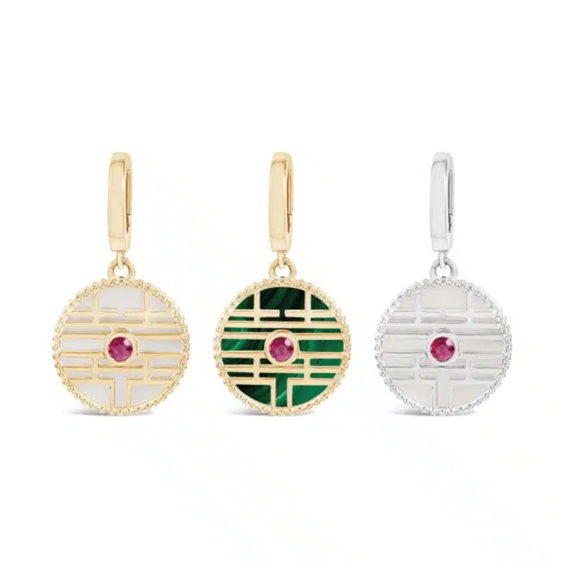 Double Happiness Charm / Pendant