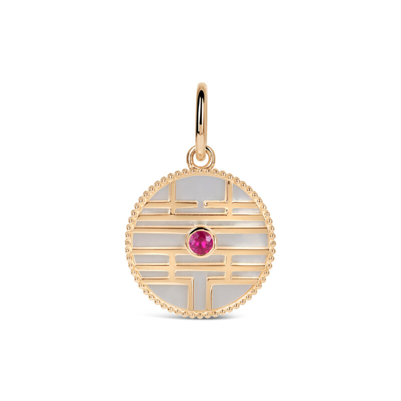 Double Happiness Charm / Pendant