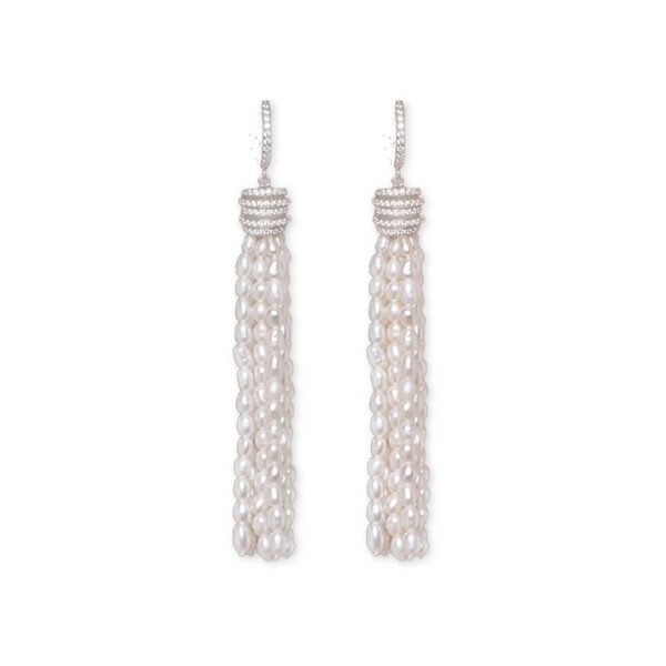 Emilia Fringe Pearl Earring