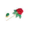 Enchanting Laligurans Brooch (Red/Green)