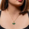 Enchanting Laligurans Pendant (Gold/Green)