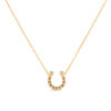 Faith Horseshoe Necklace