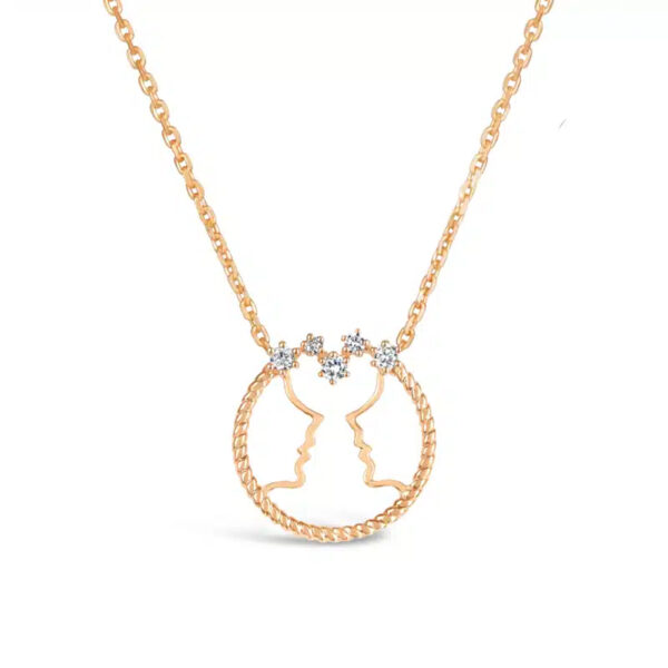 Gemini Zodiac Necklace