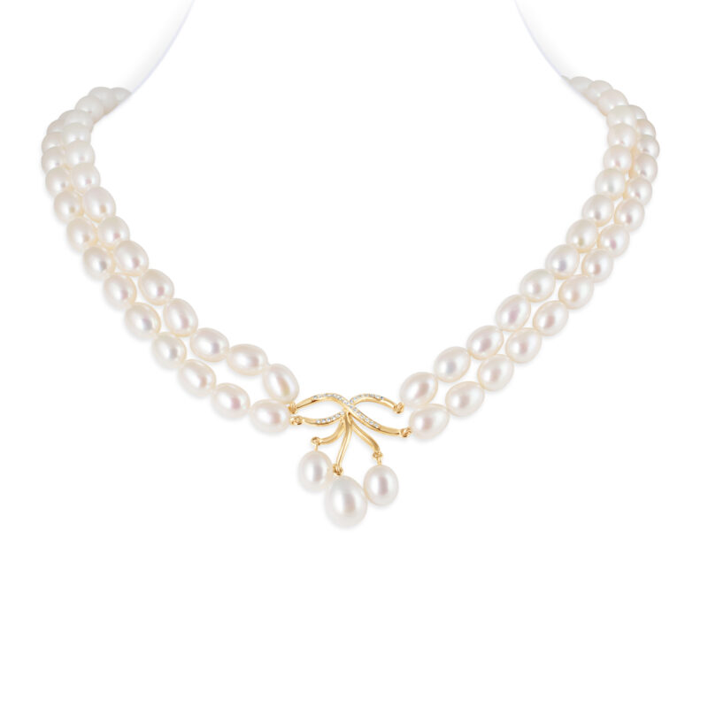 Grace Pearl Drop Necklace