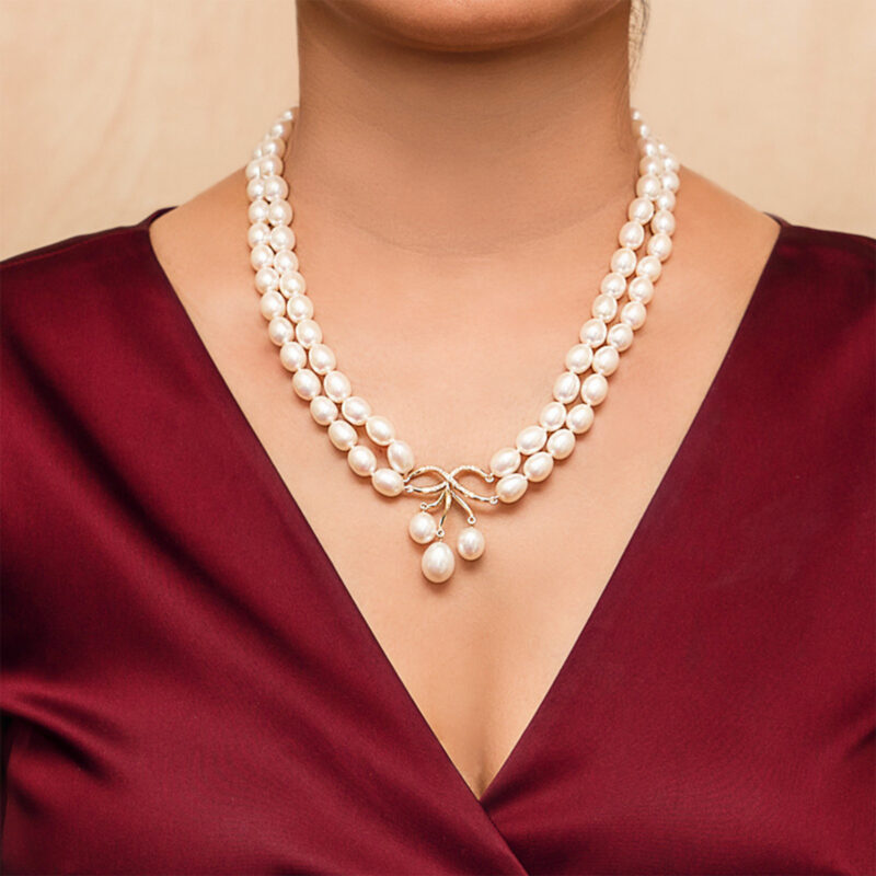 Grace Pearl Drop Necklace