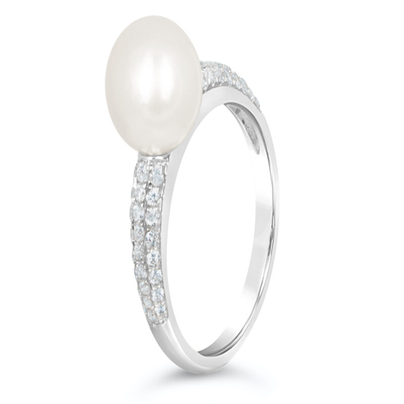 Irridescent Yuuga Ring/ 18K
