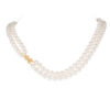 Jackie Double Strands Round Pearl Necklace