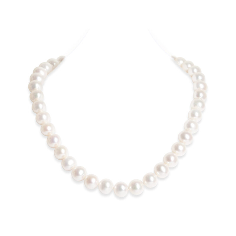Jackie Premium Plus Round Pearl Necklace