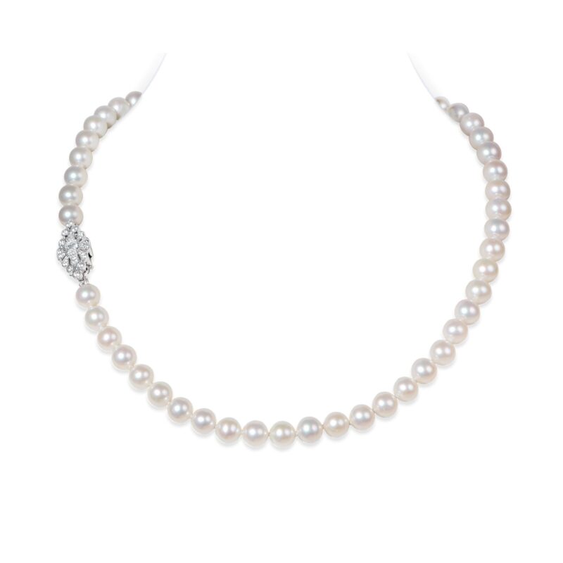 Jenny Round Pearl Necklace