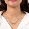 Jharana Black Diamond Mangalsutra