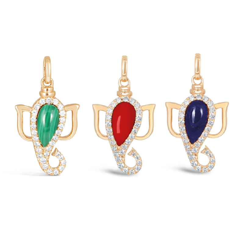 Ganesh Pendant - Medium